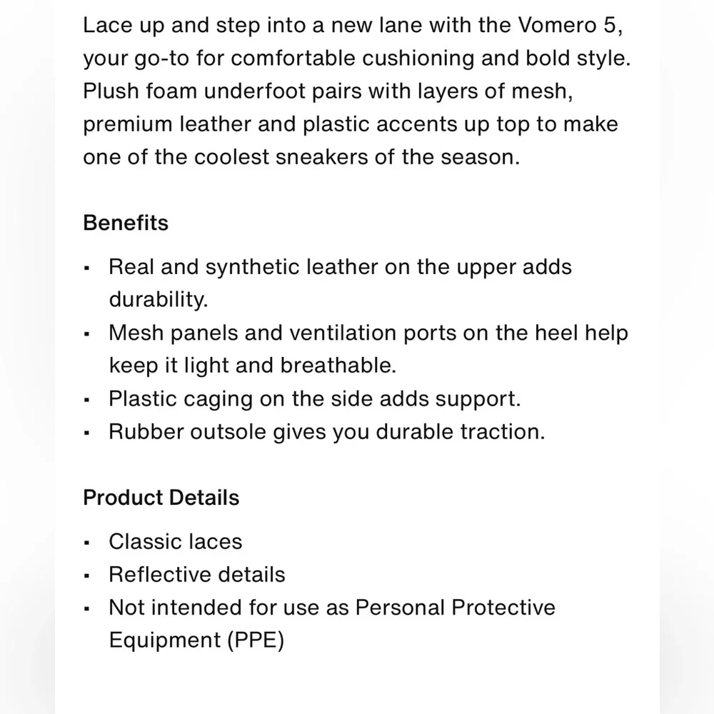 Nike Vomero 5 Sz 5.5 - Picture 14 of 14